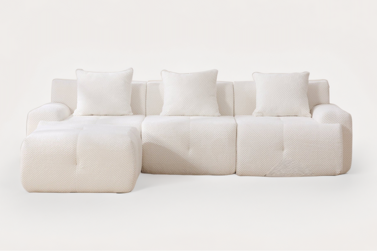 NEXO 104" 3-Seater Sofa with 1 Ottoman