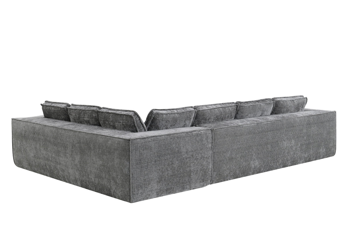 NOUVA 130&quot; Chenille 6-Seater sofa