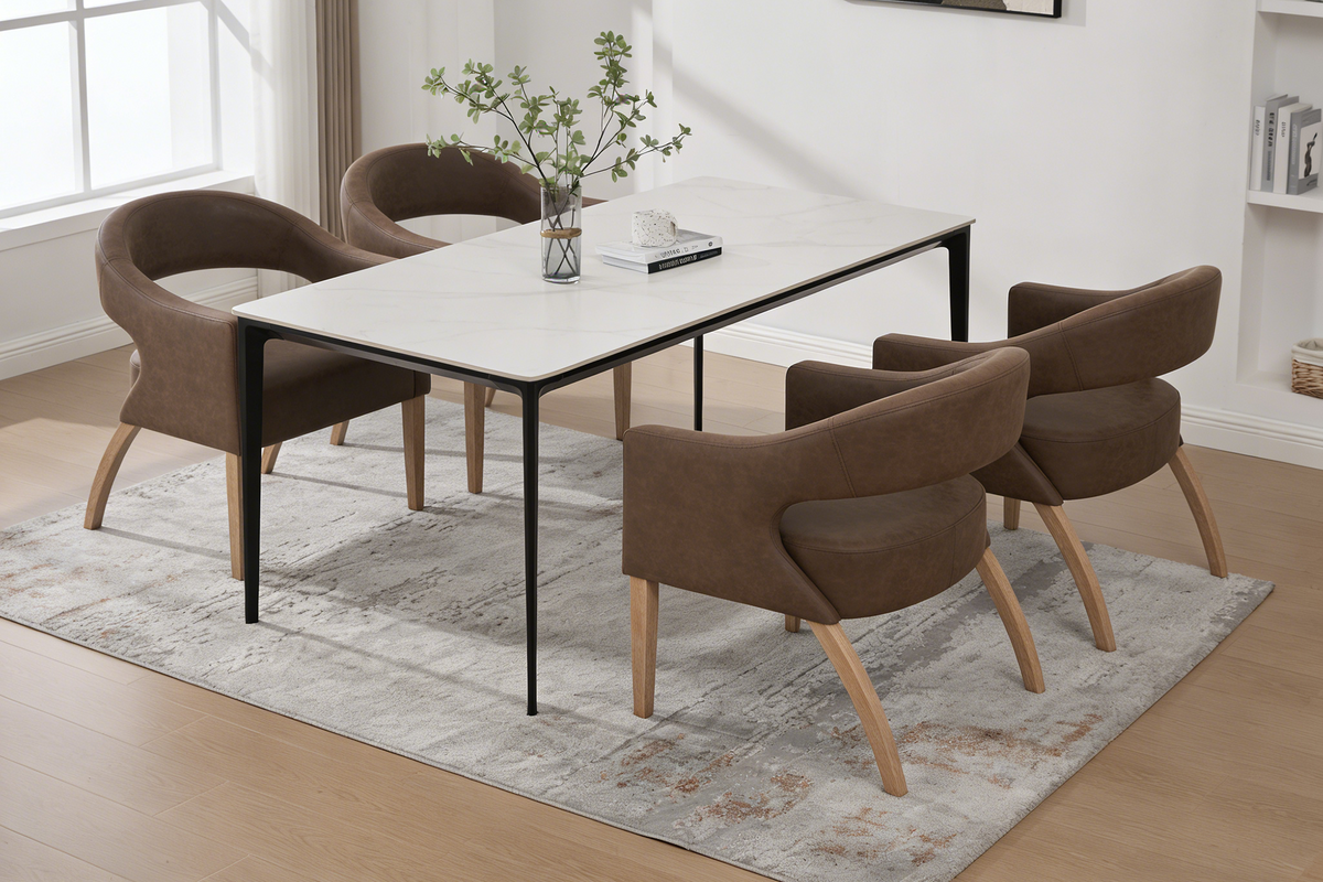 ALINO 25" Modern Barrel Chair