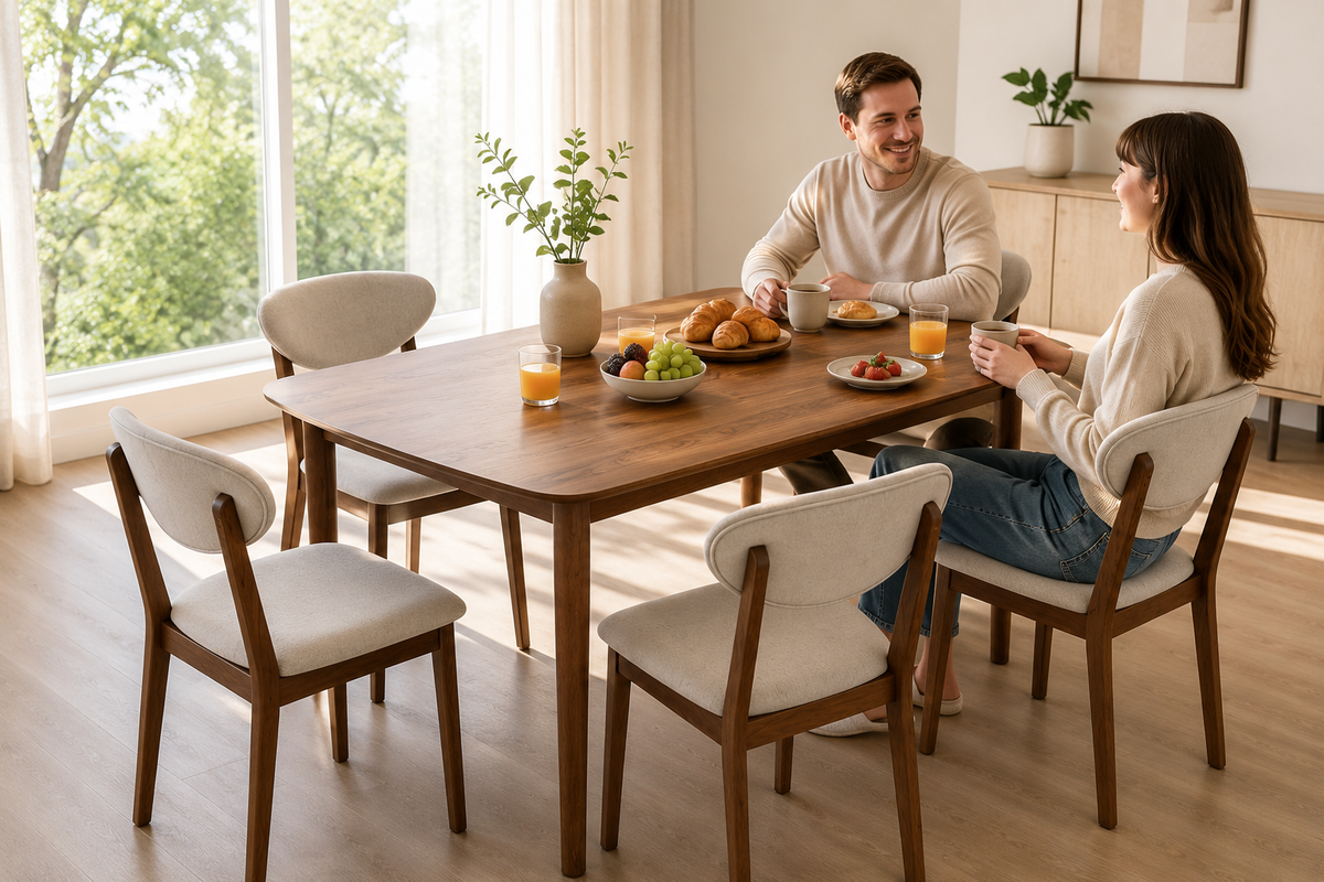 EVRANOX Dining Table Set