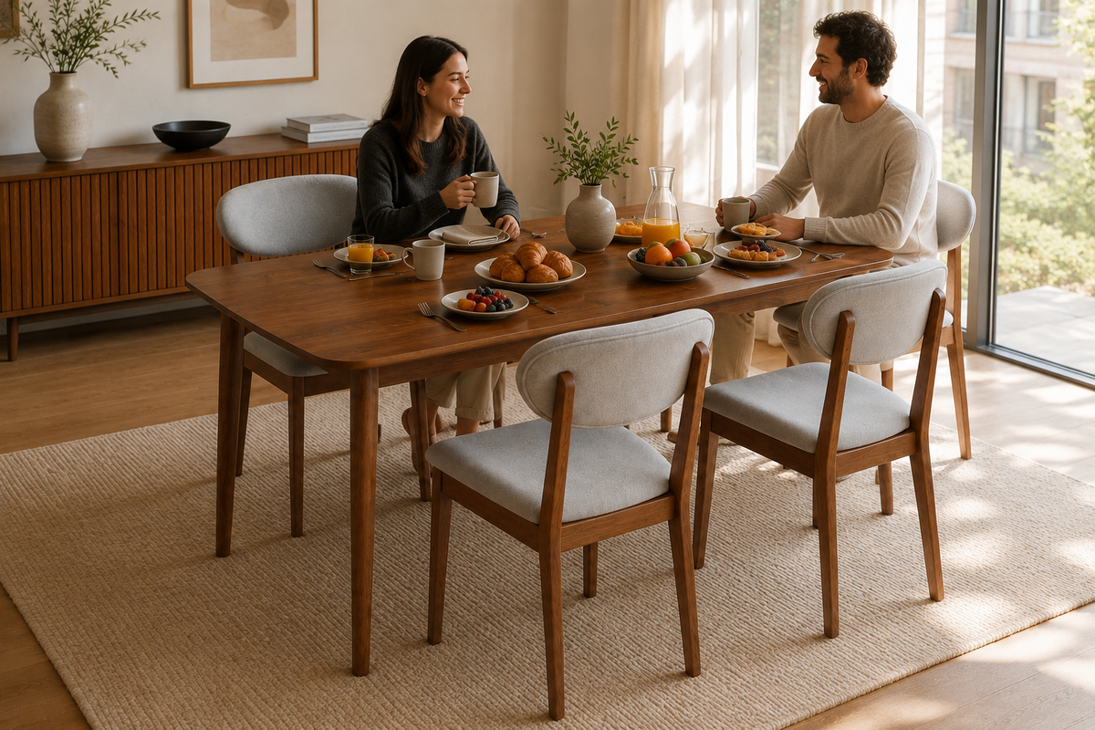 EVRANOX Dining Table Set