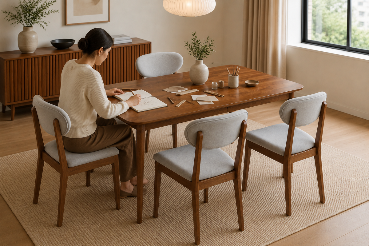 EVRANOX Dining Table Set