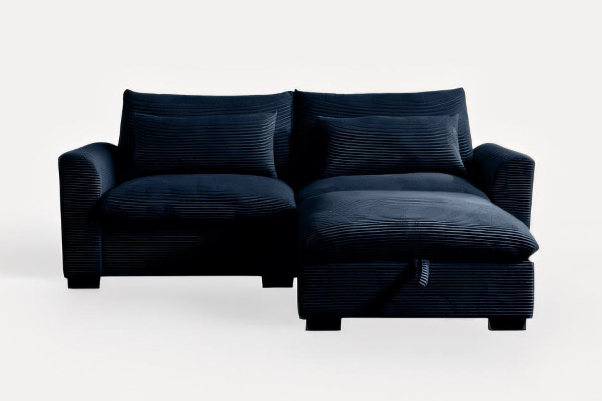 HARMONY 86&quot; Loveseat with 1 Ottoman