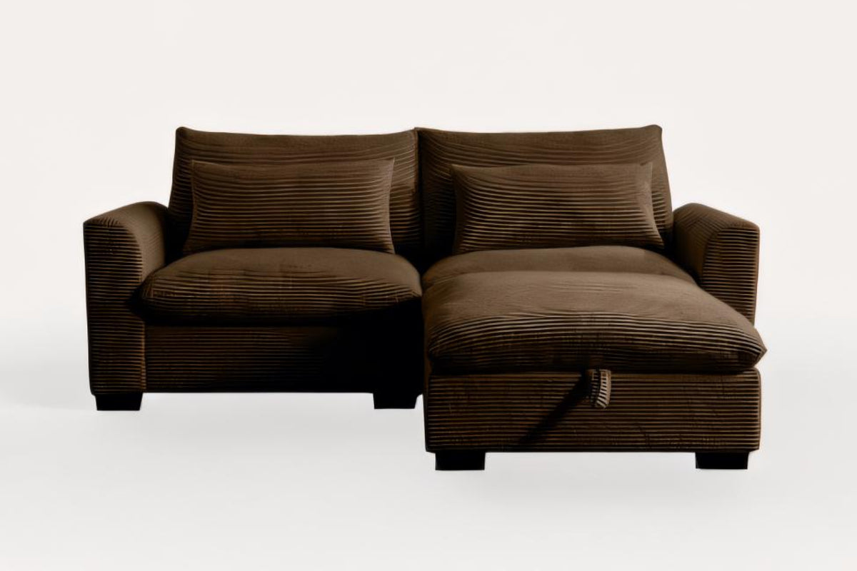 HARMONY 86&quot; Loveseat with 1 Ottoman