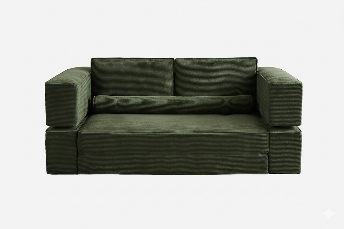 WELIA 79" 4 Seaters Building Block Sofa