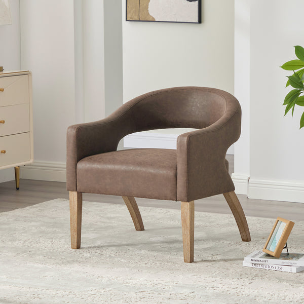 ALINO Modern Cozy Barrel Chair