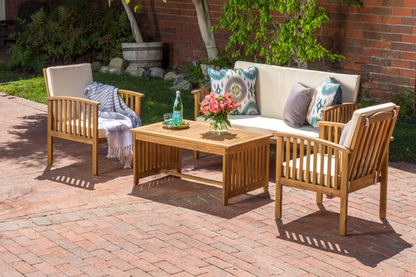 LOVEN Acacia Outdoor Chat Set