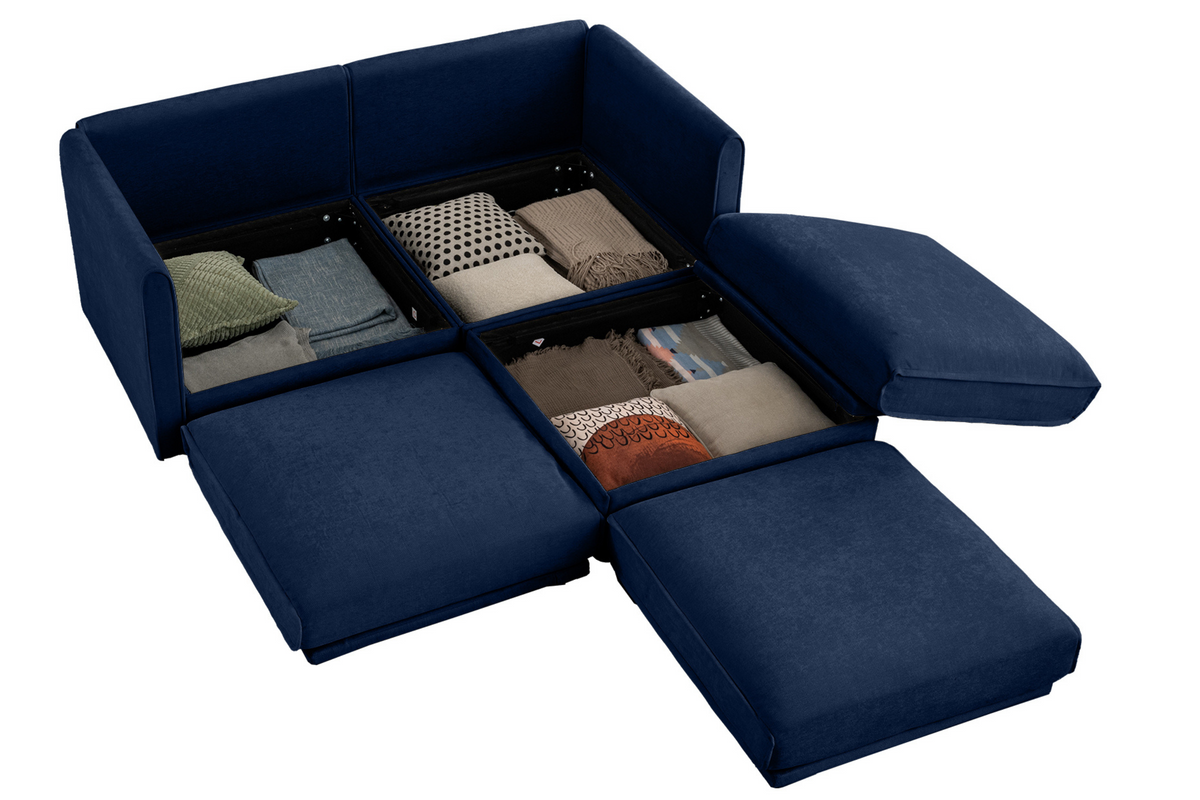 PERTH 75&quot; Loveseat 1 Ottoman
