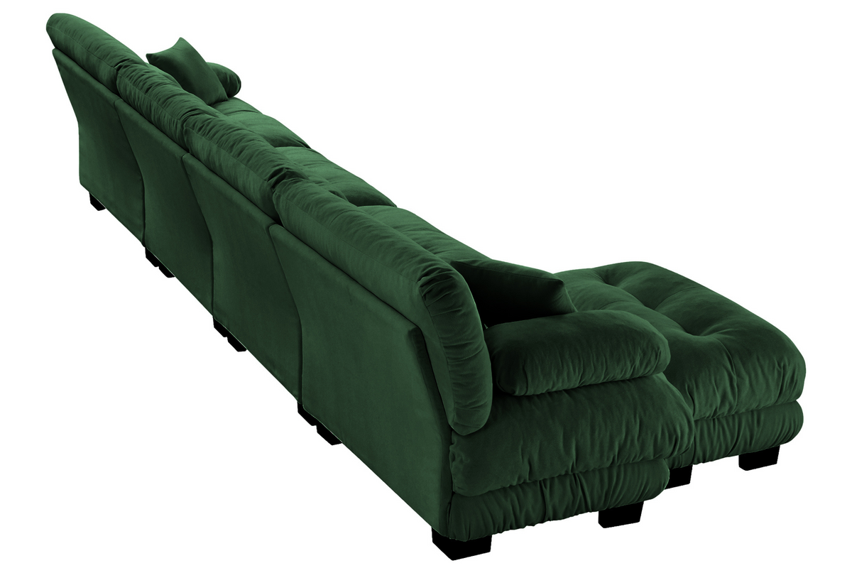CLOUDIES 173&quot; Sofa 4 Seater with 1 Ottoman