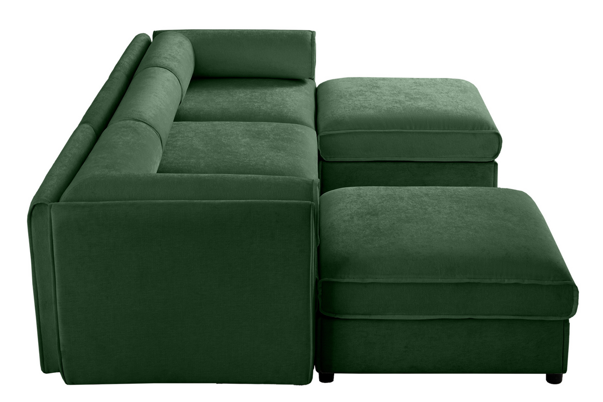 PERTH 109&quot; Sofa 3 Seater with 2 Ottoman