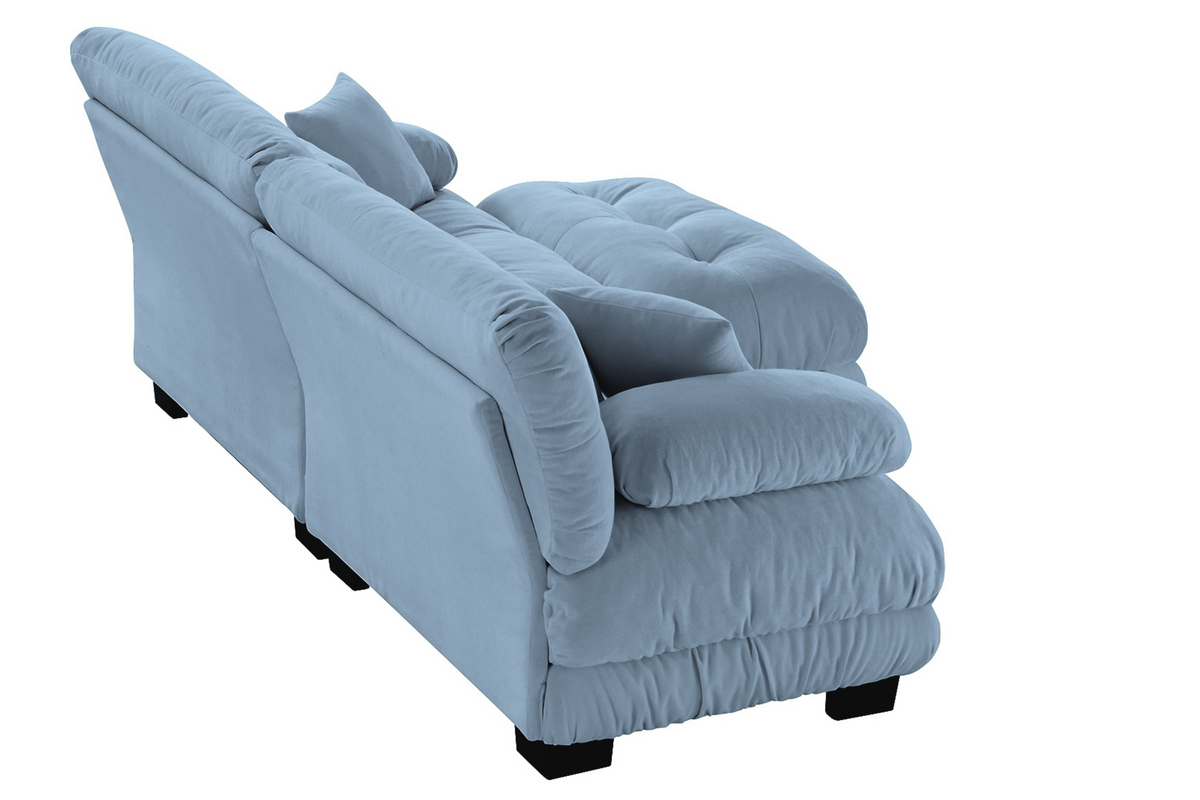 CLOUDIES 94&quot; Loveseat with 1 Ottoman