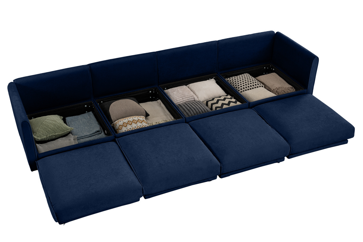 PERTH 142&quot; 4-Seater Sofa