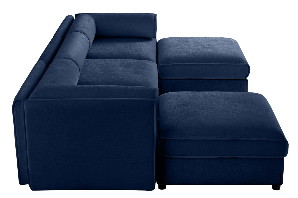 PERTH 109&quot; Sofa 3 Seater with 2 Ottoman