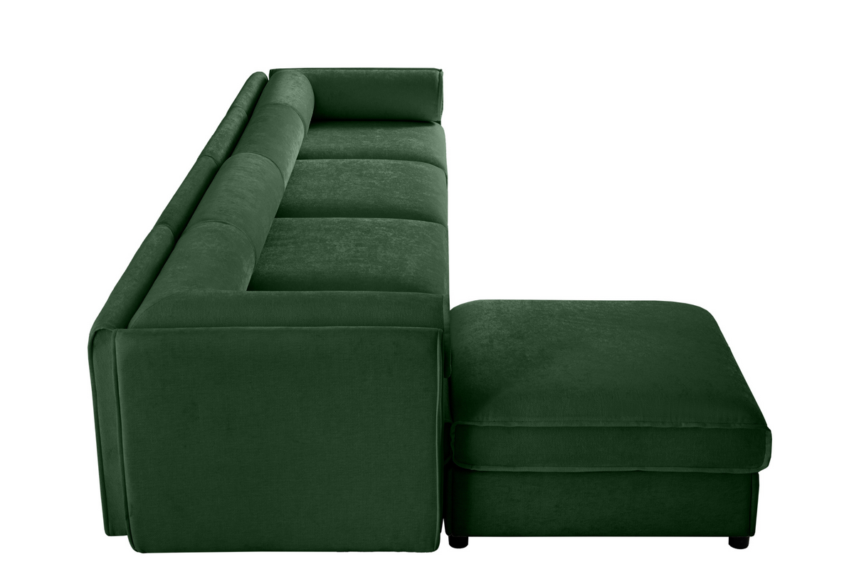 PERTH 142&quot; 4-Seater Sofa with 1 Ottoman