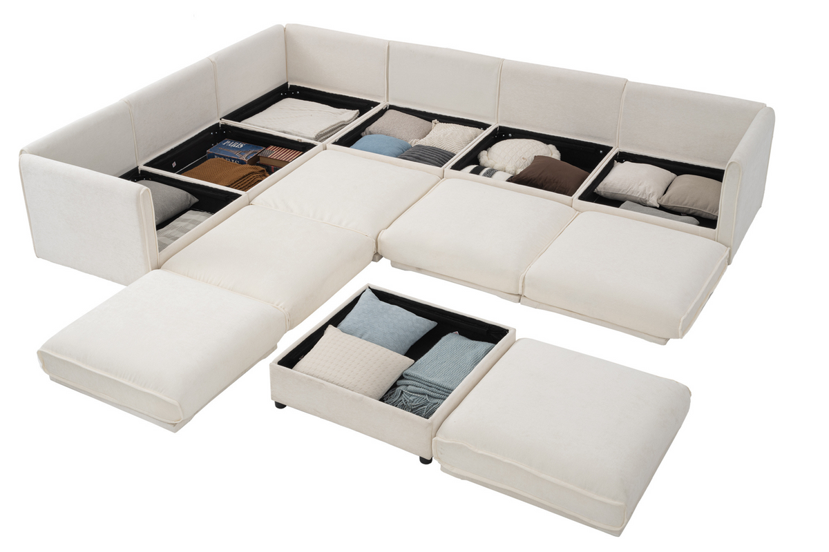 PERTH 251&quot; Sofa 6 Seater With Arm