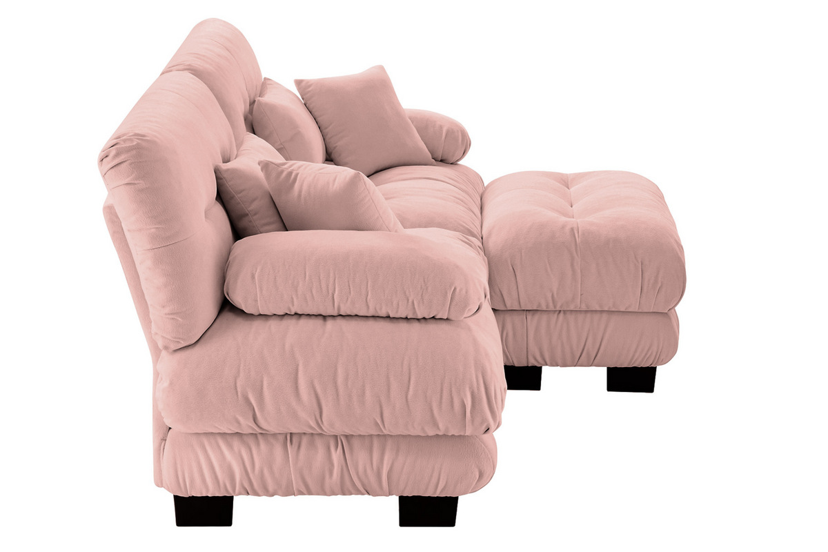 CLOUDIES 94&quot; Loveseat with 1 Ottoman