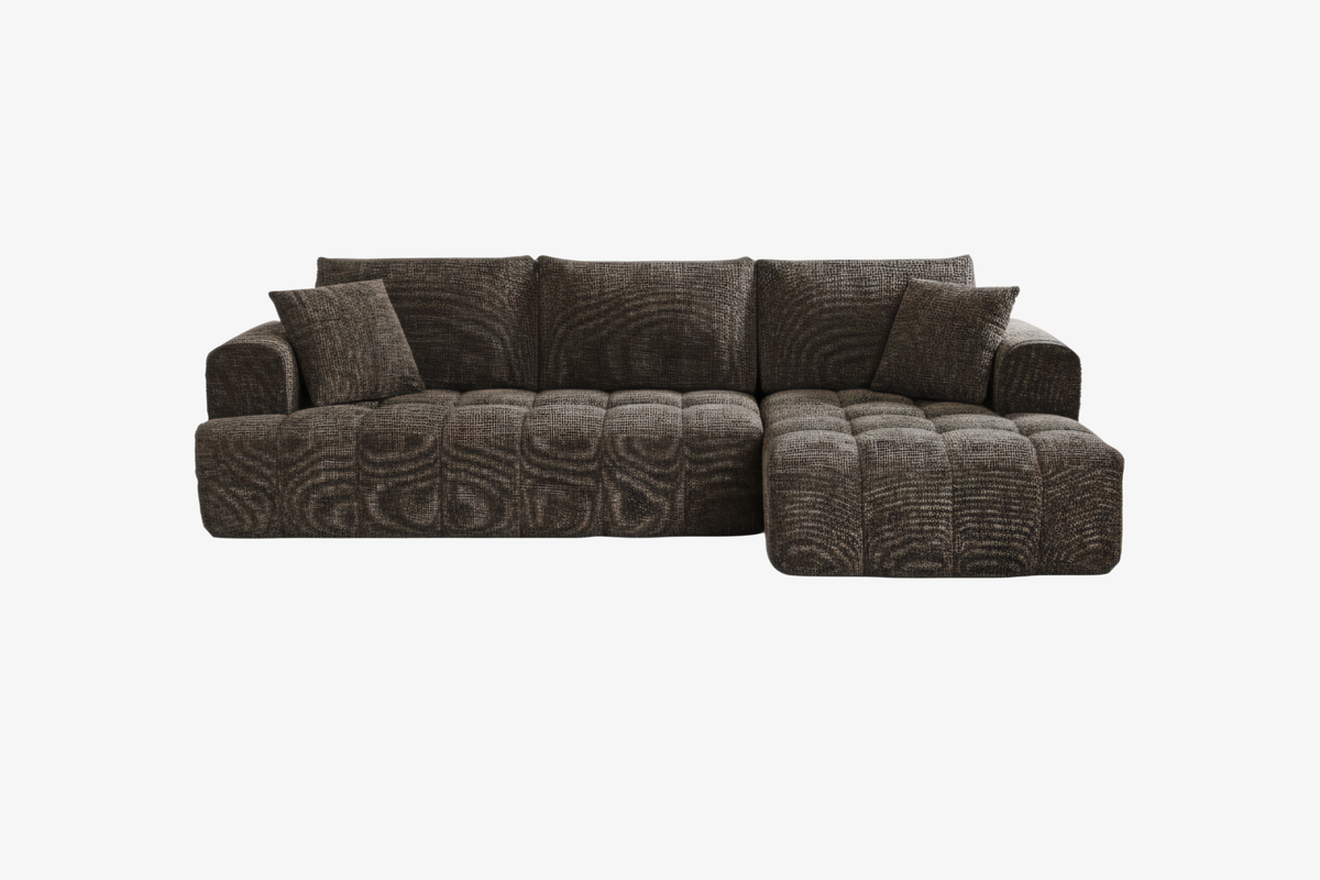 ELARA 108" Chenille Left Chaise Sofa