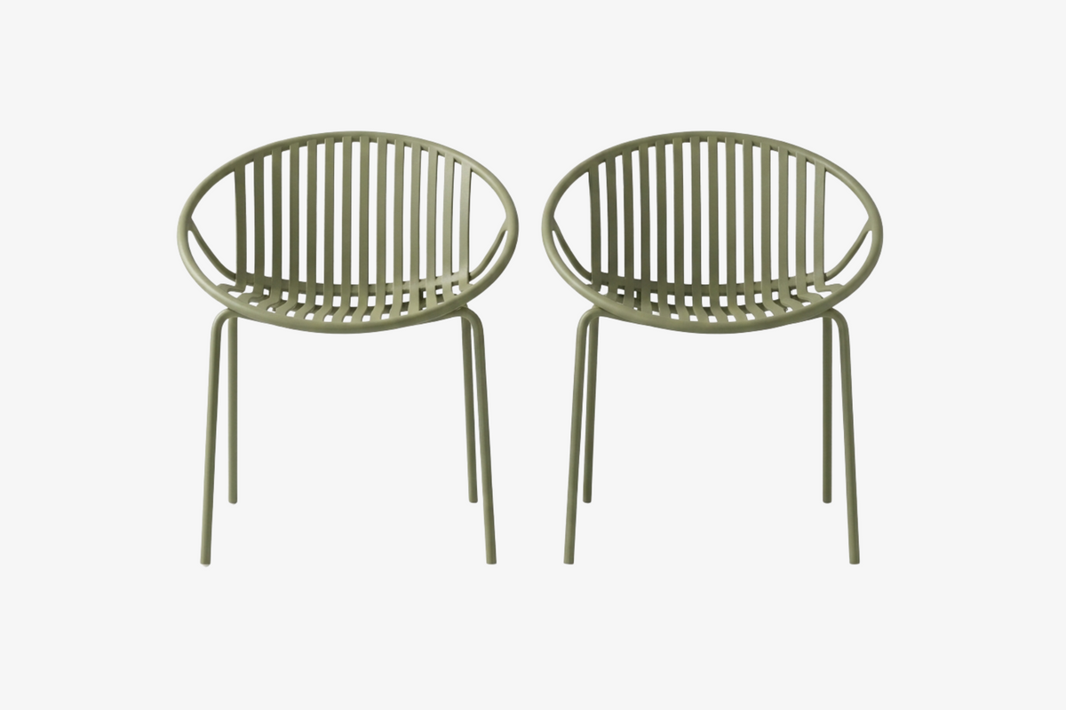 HERON Patio Dining Chairs - Set of 2