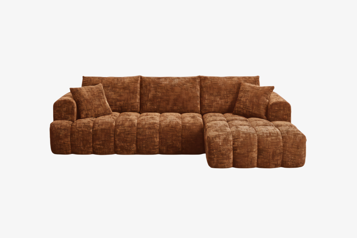 ELARA 108" Chenille Left Chaise Sofa