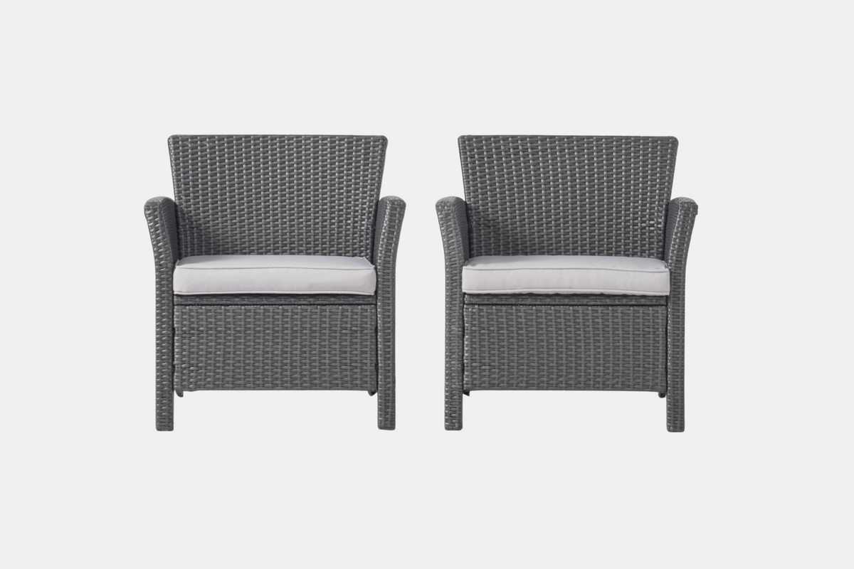 SENIA 28" Outdoor Chair - Set of 2