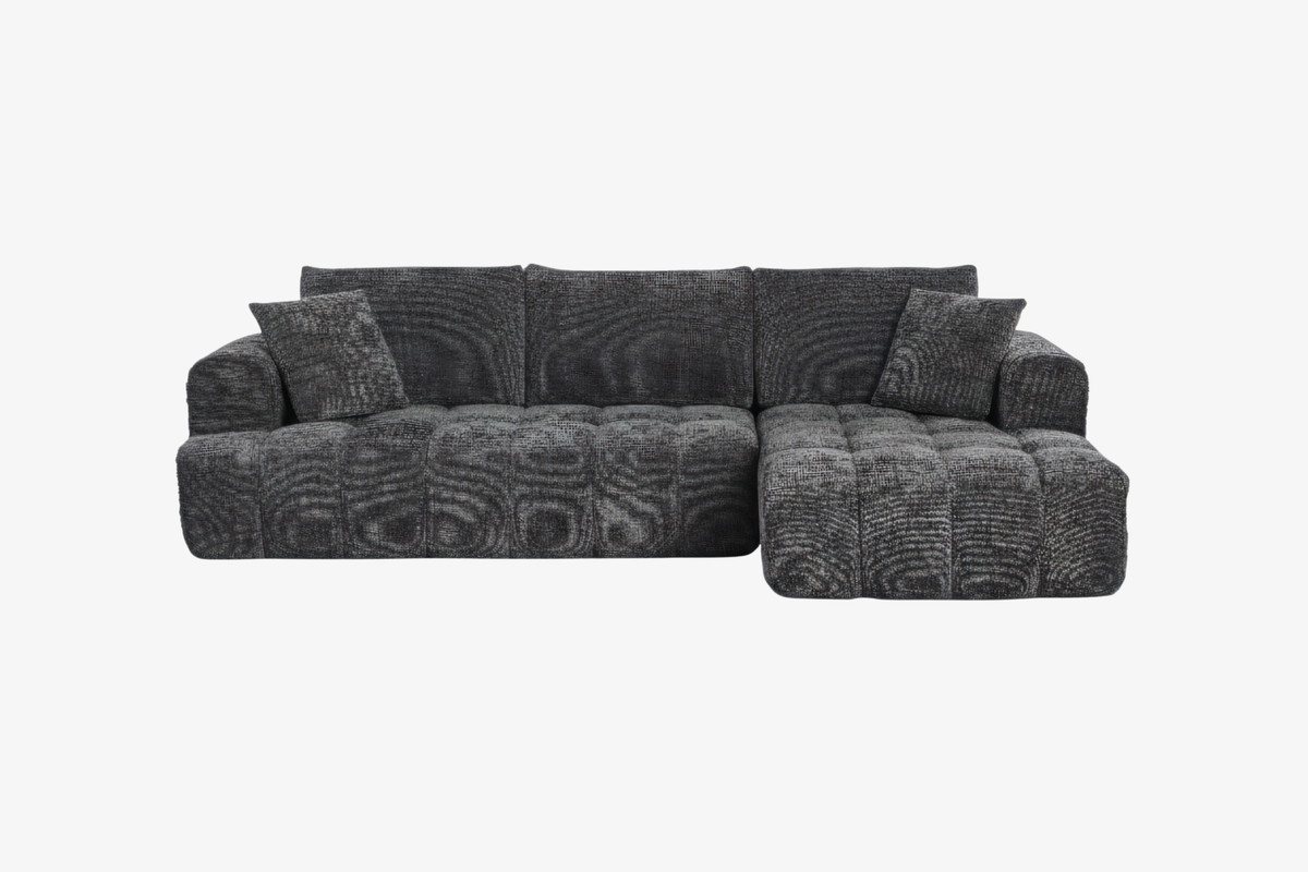 ELARA 108" Chenille Left Chaise Sofa