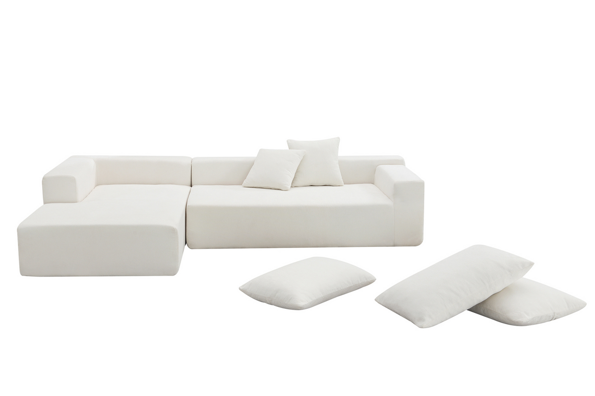 NOUVA 109&quot; Low Profile Sectional