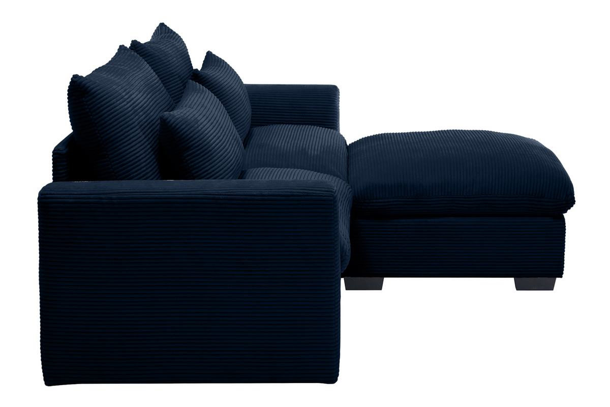 HARMONY 86&quot; Loveseat with 1 Ottoman
