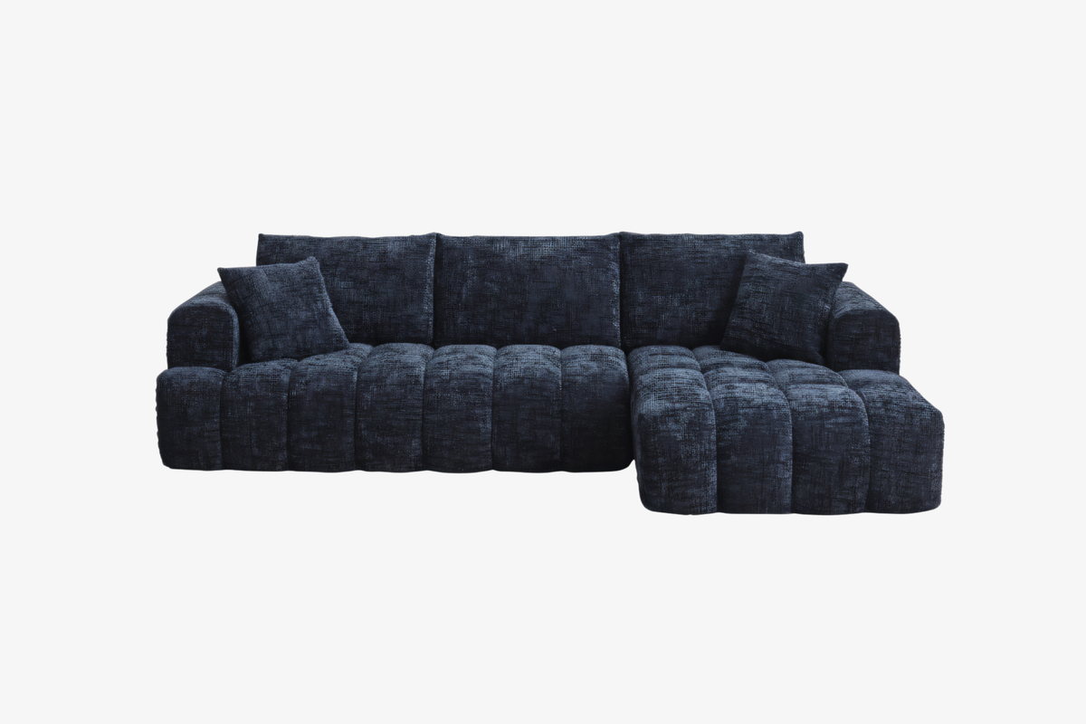 ELARA 108" Chenille Left Chaise Sofa