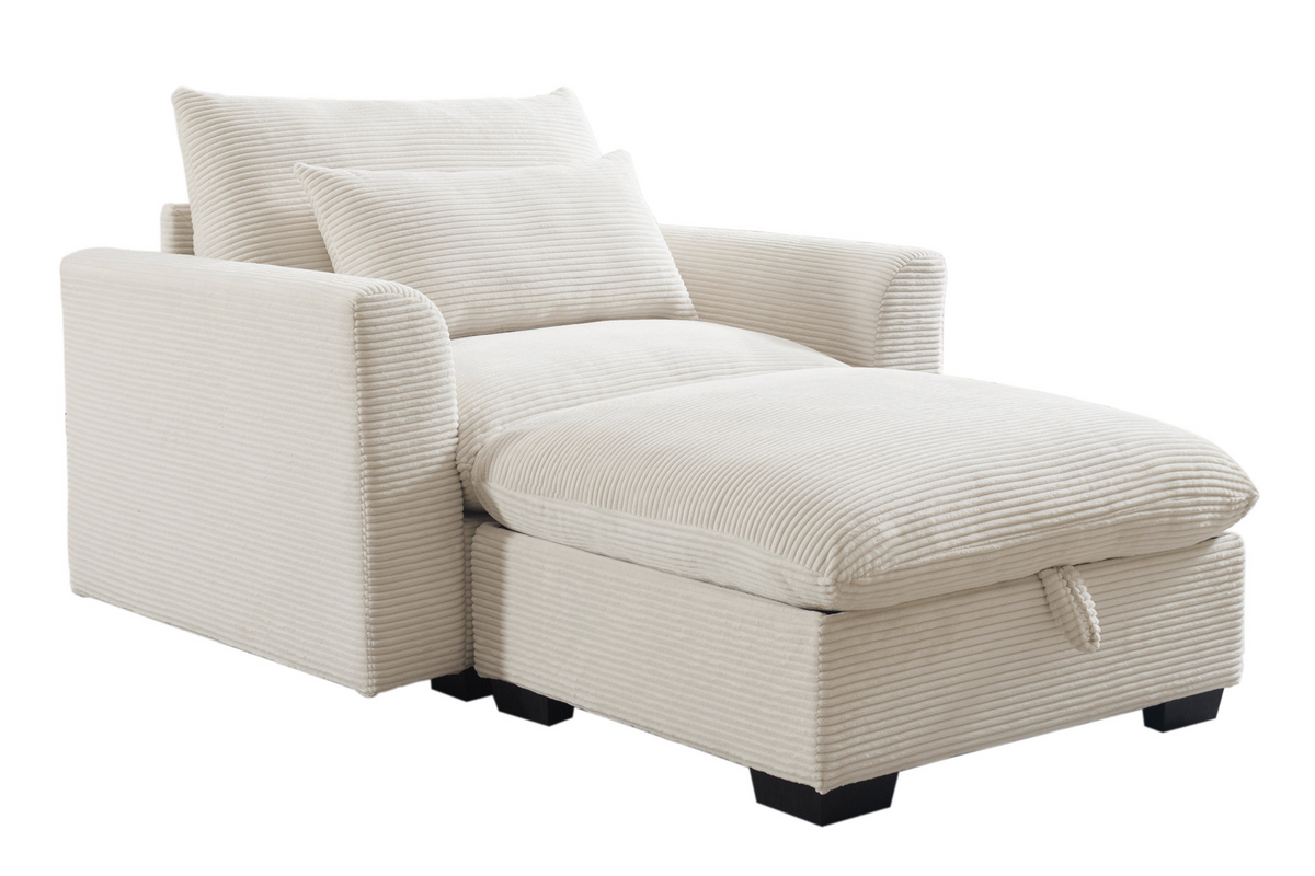 HARMONY 51&quot; Single Sofa with 1 Ottoman