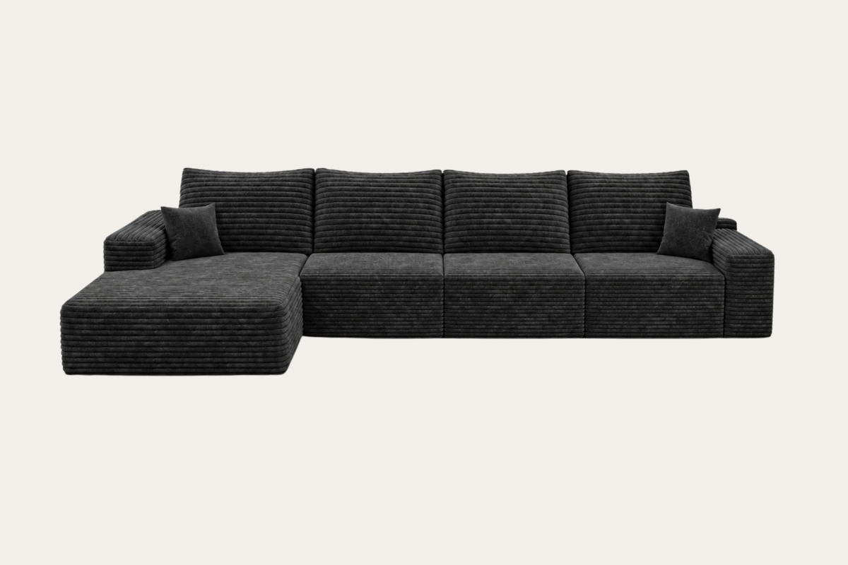 BERVIQO 135" Left Chaise Sofa