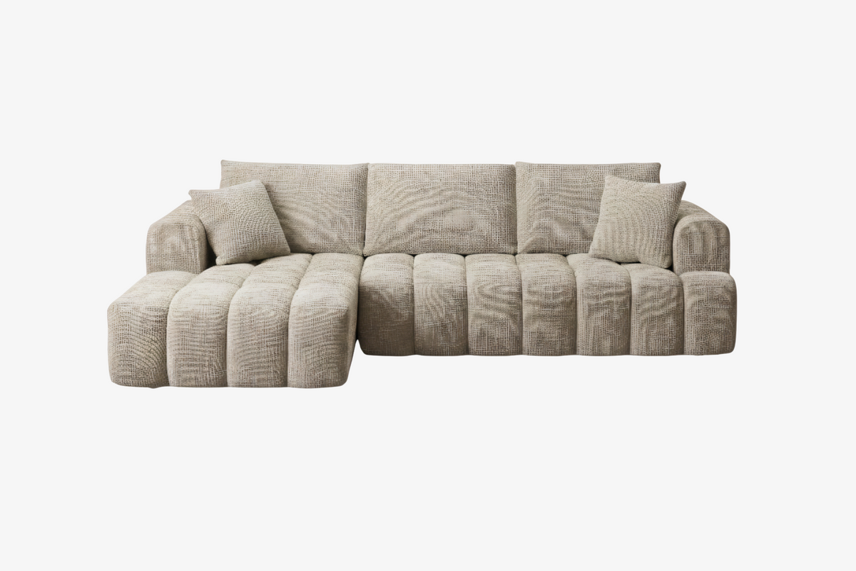 ELARA 108" Chenille Left Chaise Sofa