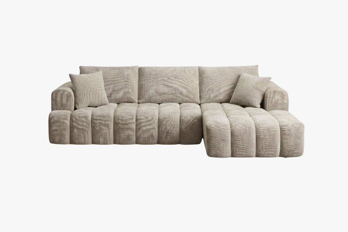 ELARA 108" Chenille Left Chaise Sofa