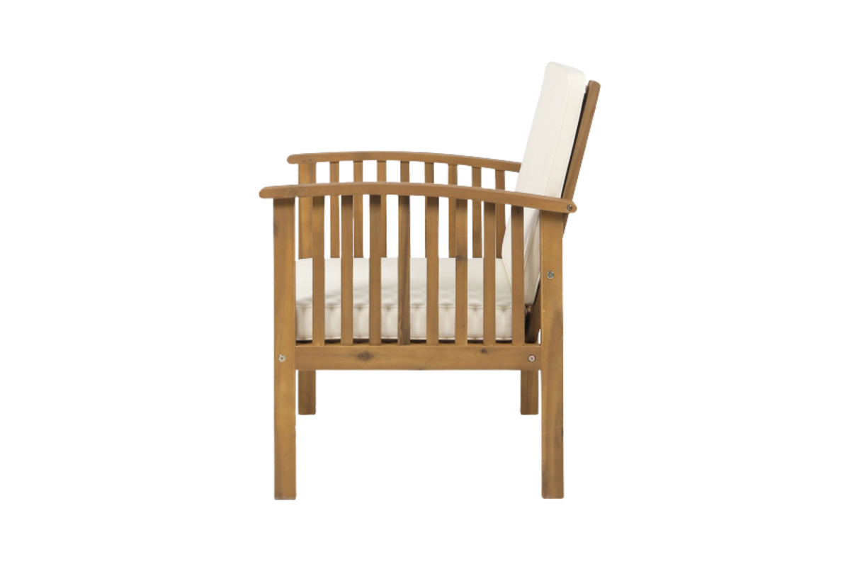 URVON Patio Chair with Side Table