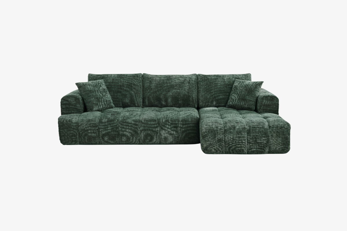 ELARA 108" Chenille Left Chaise Sofa