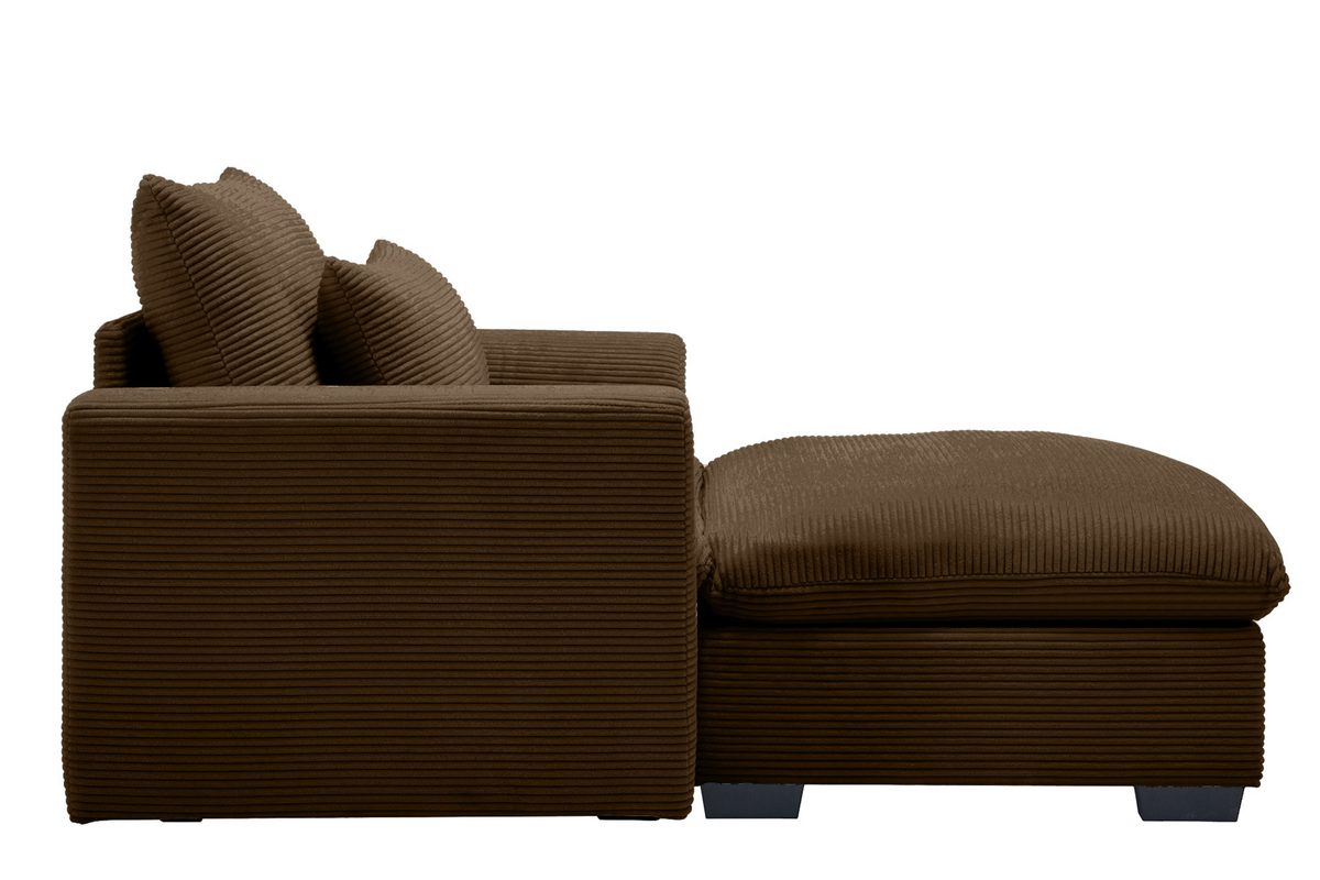 HARMONY 51&quot; Single Sofa with 1 Ottoman