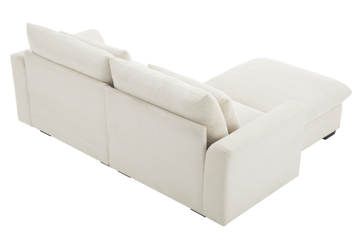 HARMONY 86&quot; Loveseat with 1 Ottoman
