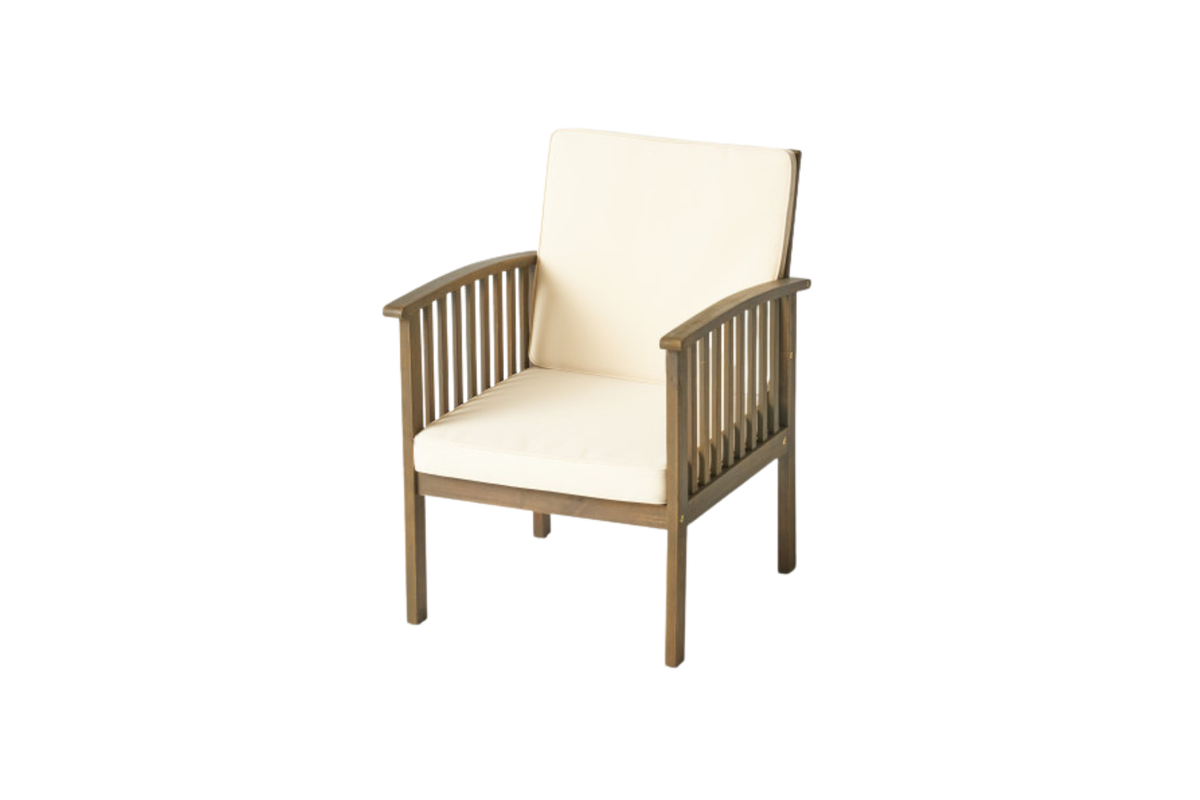 URVON Patio Chair with Side Table