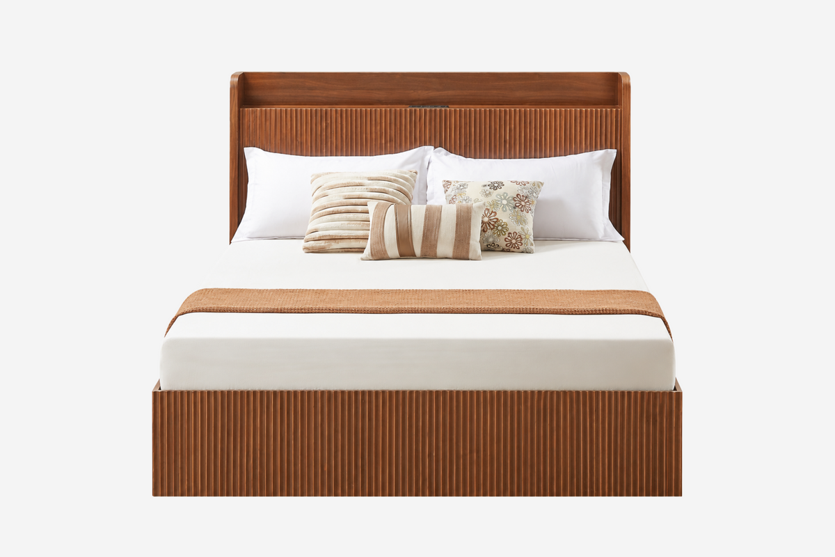 RAVENZO Queen Size Bed Frame