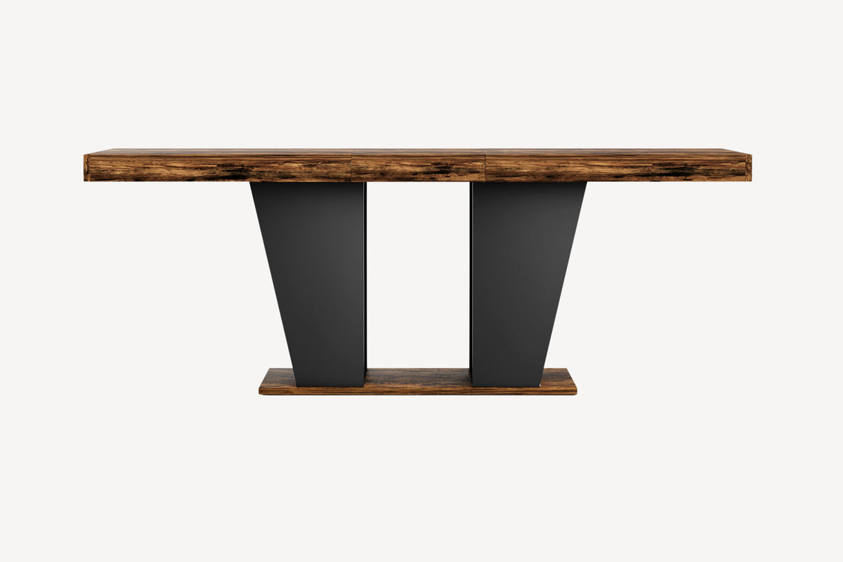 OAKLEY 63"-78" Extendable Round Dining Table