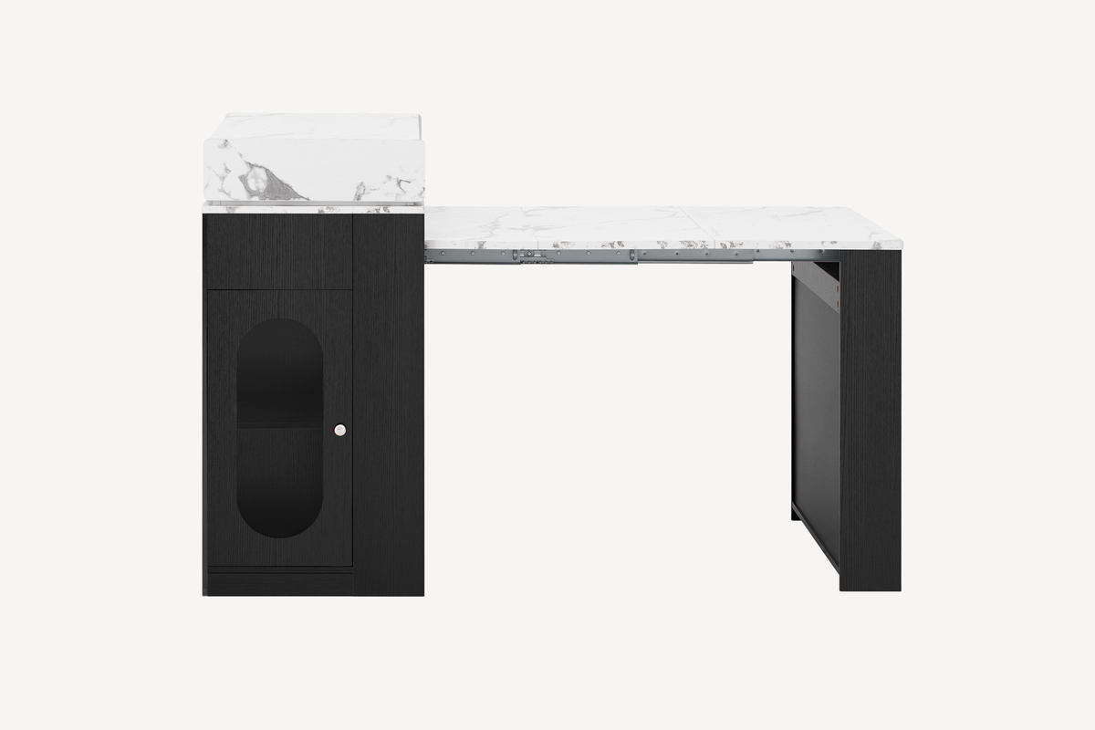 HARPER 18”-57” Extendable Round Dining Table