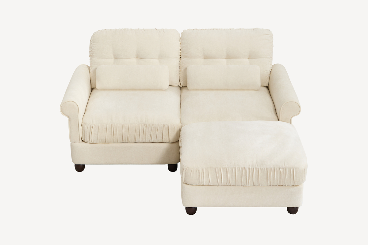 MELBOURNE 69" Loveseat with 1 Ottoman