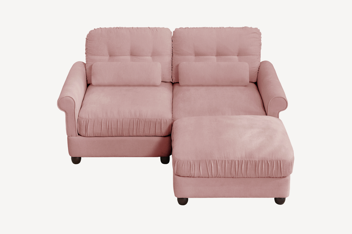 MELBOURNE 69" Loveseat with 1 Ottoman