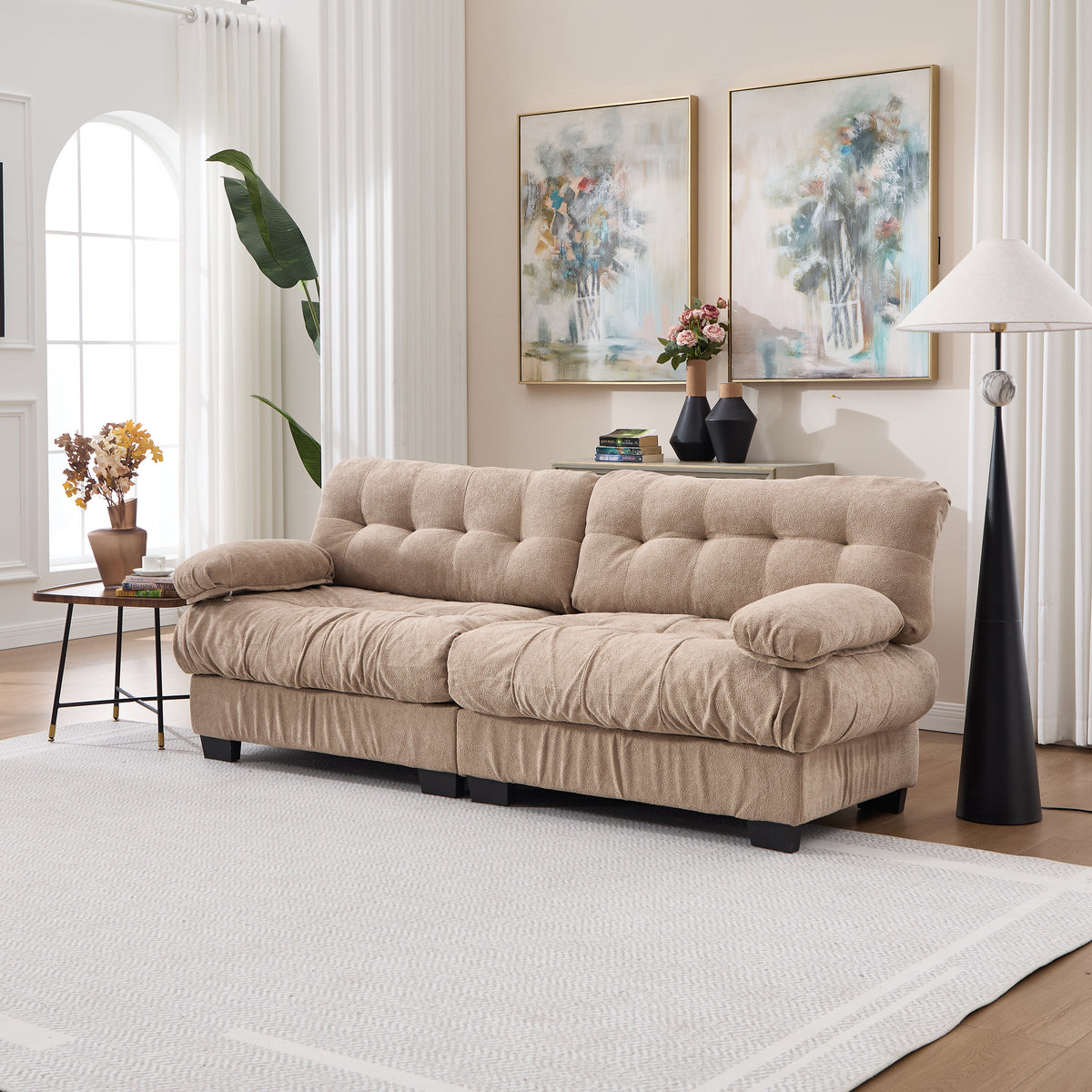 FELZARO 88" Loveseat Sofa