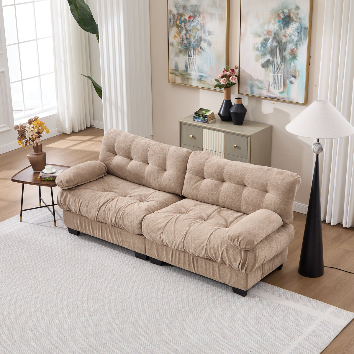 FELZARO 88" Loveseat Sofa