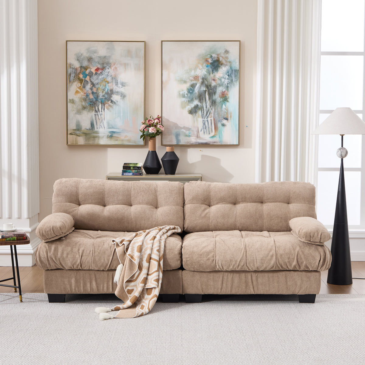 FELZARO 88" Loveseat Sofa