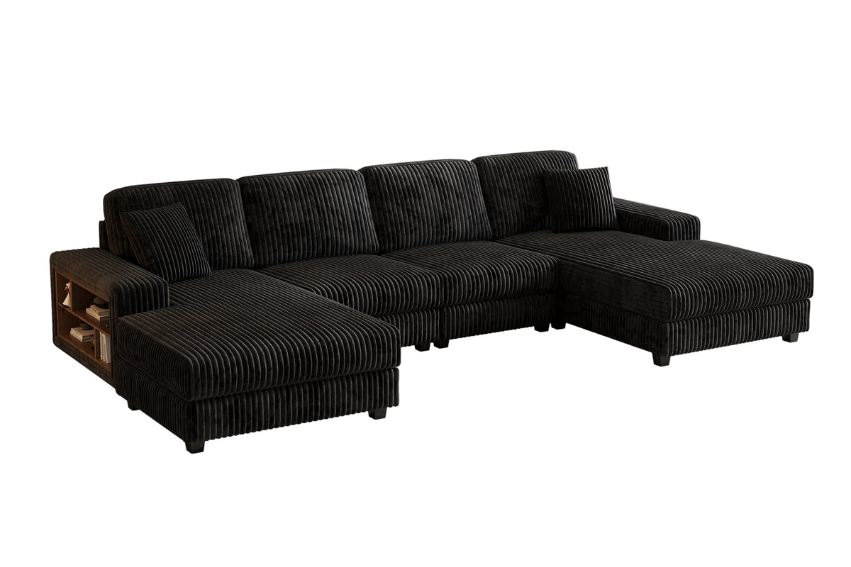 CUREN 139" Sleeper Sofa