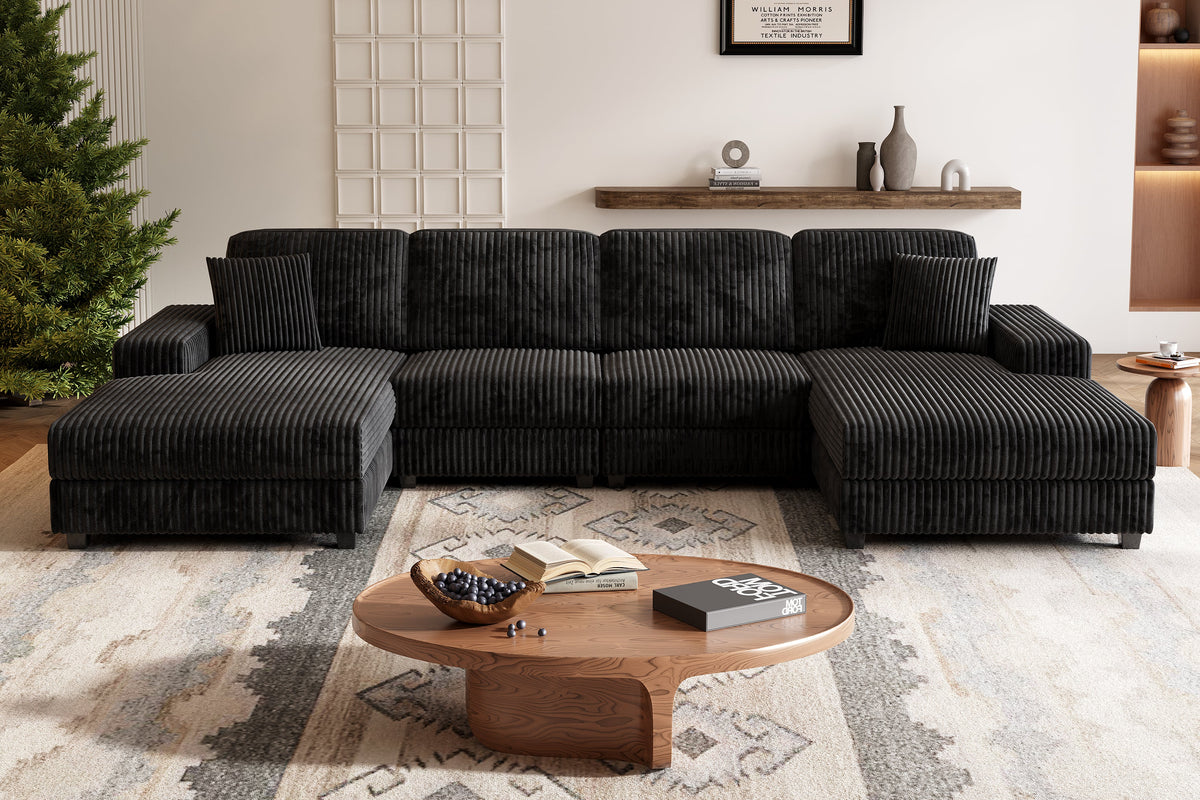 CUREN 139" Sleeper Sofa