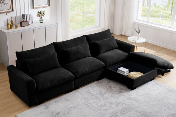 Harmony Plush Sofa Set
