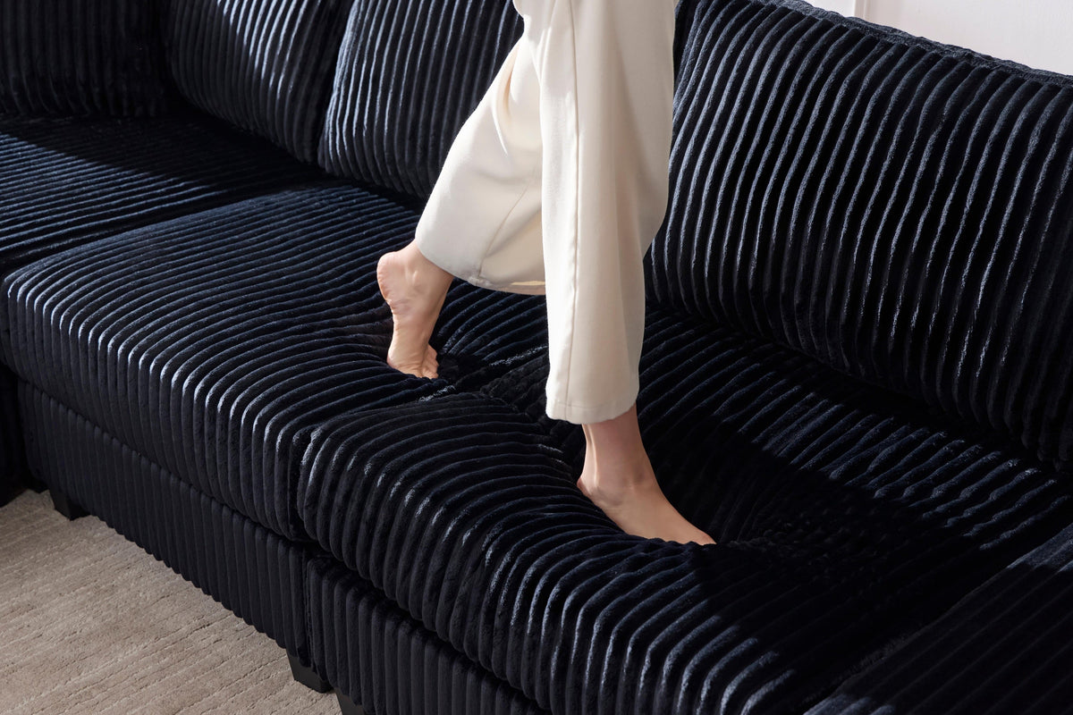 CUREN 139" Sleeper Sofa