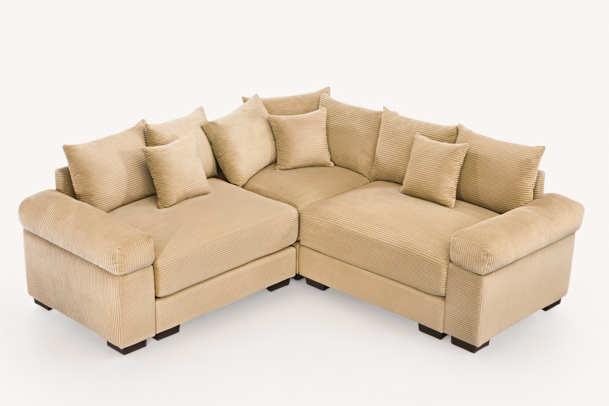 DESEO 158&quot; Sectional Sofa